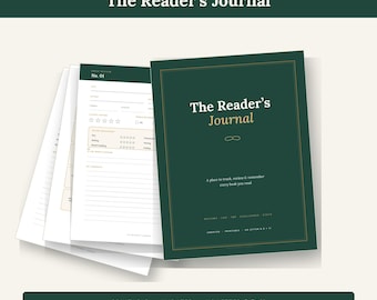 Il diario del lettore: registro di lettura, strumento per tenere traccia delle recensioni (stampabile)