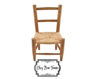フランス製子供用イグサシートチェア - Etsy 日本