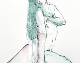 Figure Study - Original Artwork