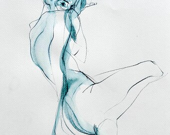 Figure Study - Original Artwork