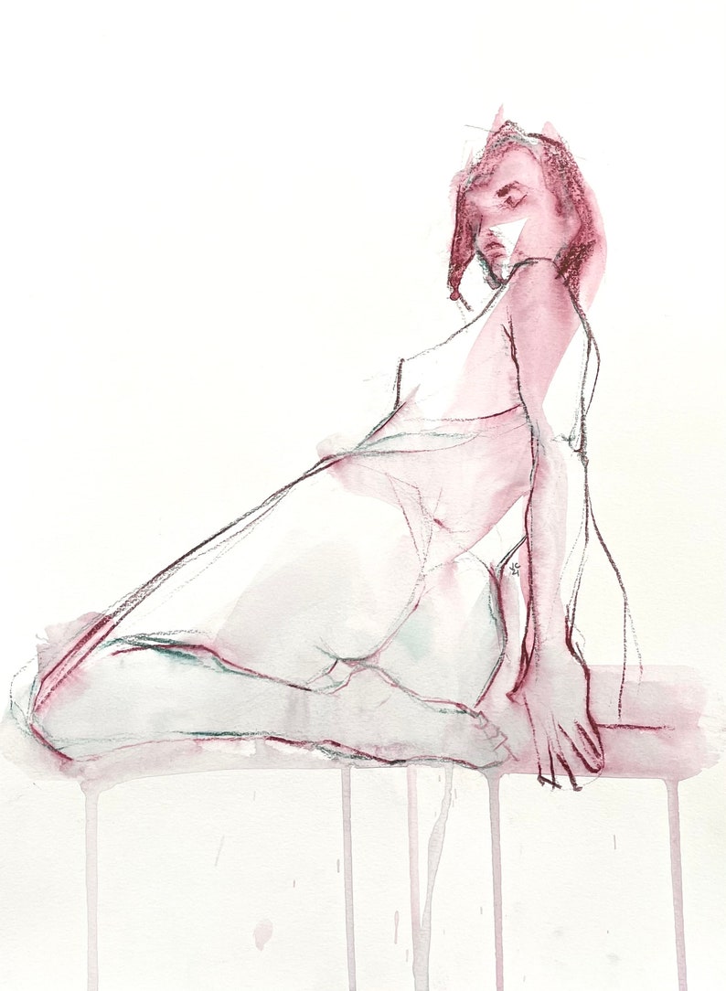 Figure Study Original Artwork image 1