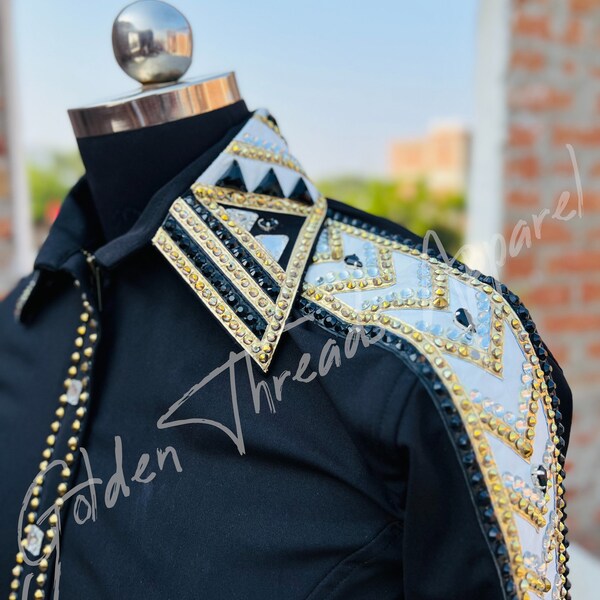 Chemise Western UNICORN SHOW GIRL – Neuve, Fabrication Inde, Pour Concours Ou Spectacle