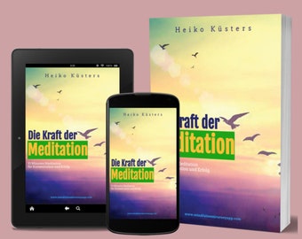 EBook + 4 guided meditations, sleep better, relaxation, eliminate anxiety, stress, depression, music, relaxation gift.