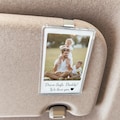 Custom Fathers Day Gift For Dad Photo Car Visor Clip, Drive Safe Daddy, Husband Gift Drive Safe Sun Visor Clip, Acrylic Car Accessories