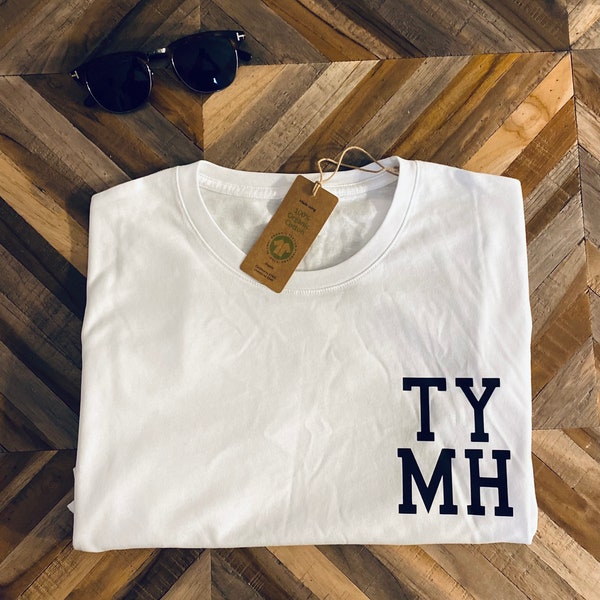 Tynemouth T Shirt, Tynemouth Tees, Tynemouth White T Shirt