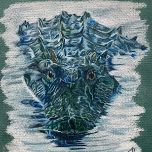 Alligator Art Print (Proceeds Donated to Wildlife Conservation)