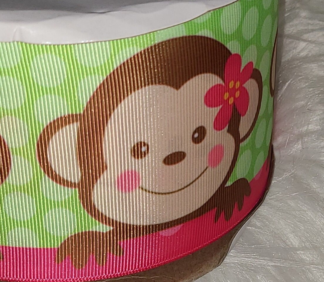 Monkey Ribbon - Etsy