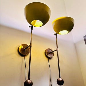 Set Of 2 Wall Light Beautiful Handcrafted Shade Italian Wall Sconce Modern Stilnovo Style Vanity Light Wall Light Fixture Customized Lamp