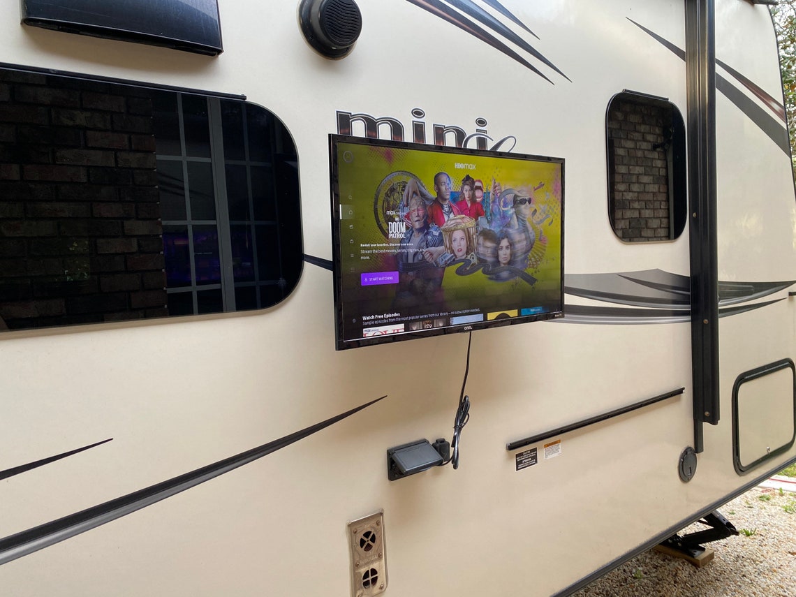 Camper RV Outdoor TV Mount. - Etsy