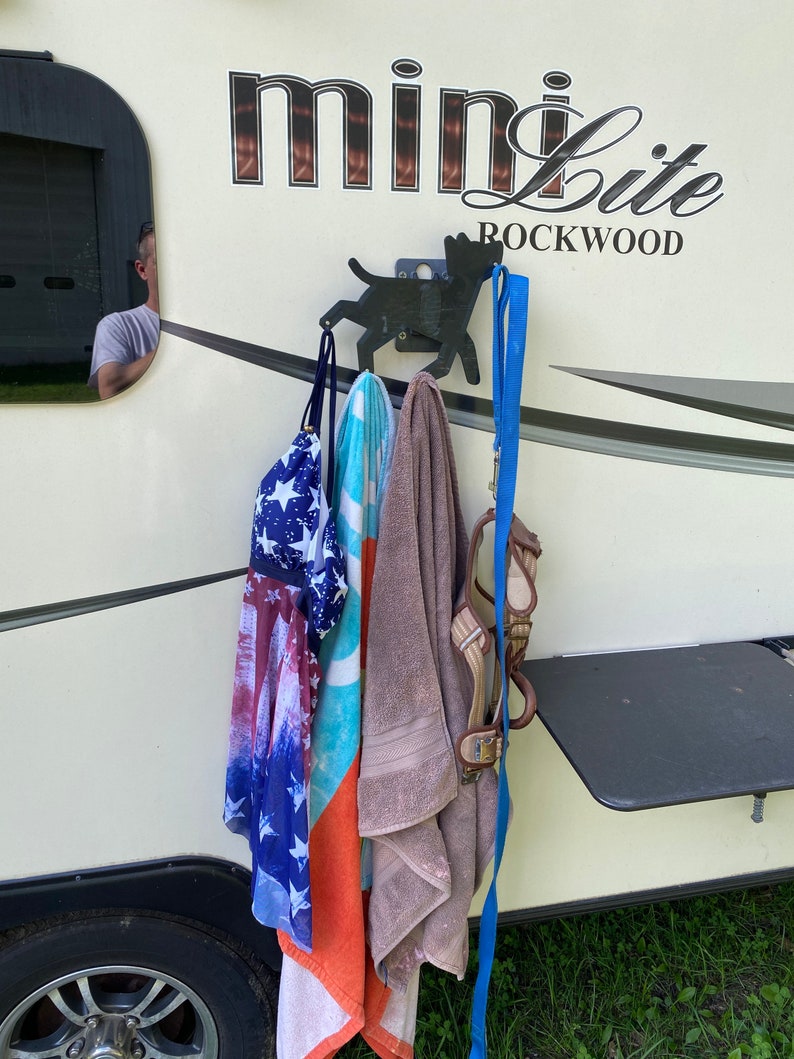 DOG Towel Rack. Camper RV. Etsy