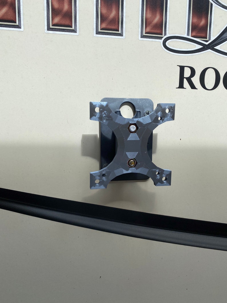 Camper RV Travel Trailer Outdoor TV Mount. Watch TV Outside Etsy