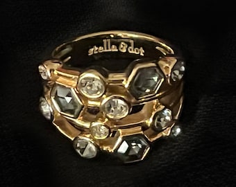 Vintage - Anello Stella e punto