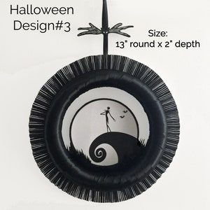 Halloween - Wreath Design #3 (Jack & Moon)