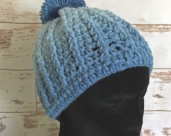 Surtido de Gorros de Ganchillo Ombre