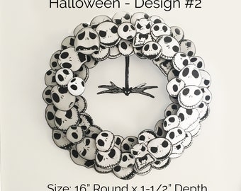 Halloween - Diseño de corona n.° 2