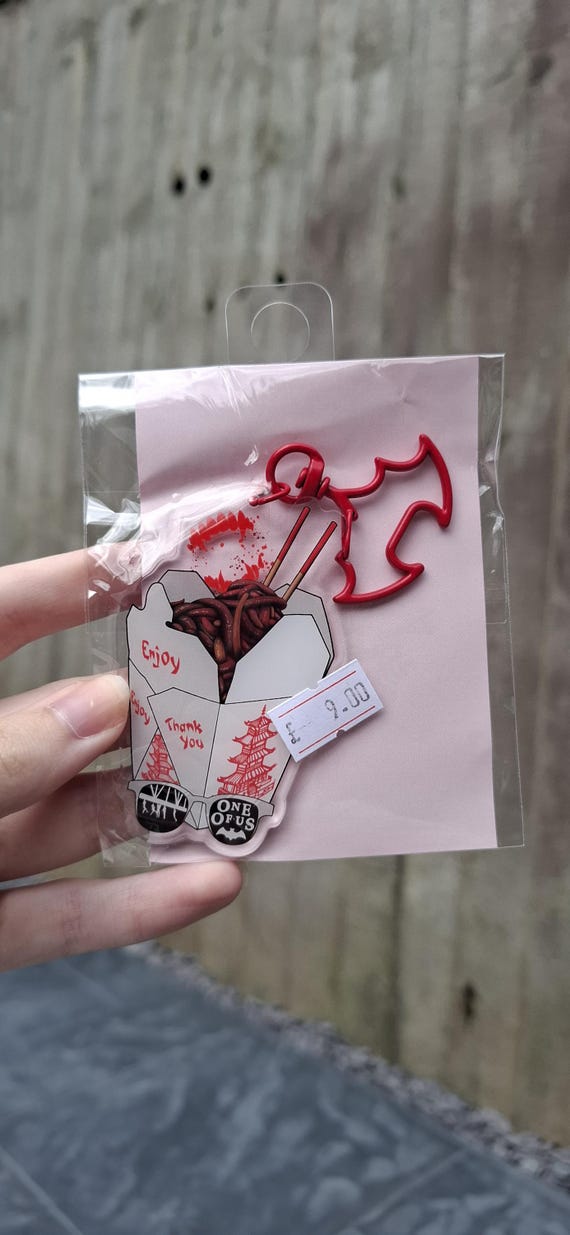 Lost Boys Noodles Acrylic Keyring