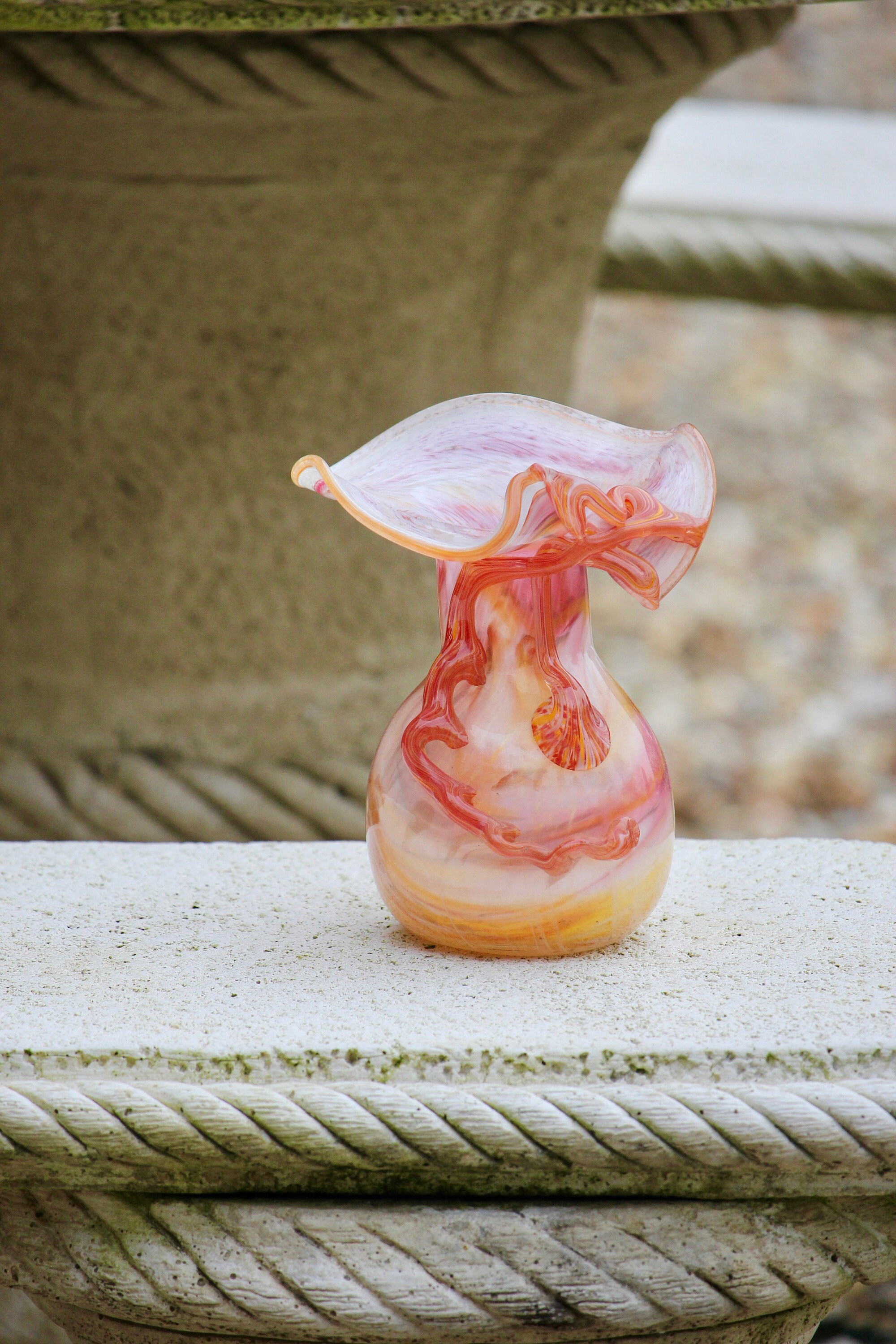 Vase En Verre Soufflé