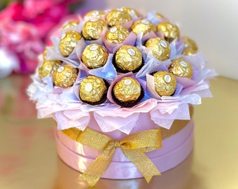 Ferrero Rocher Chocolate Bouquet Box: Luxury Gift