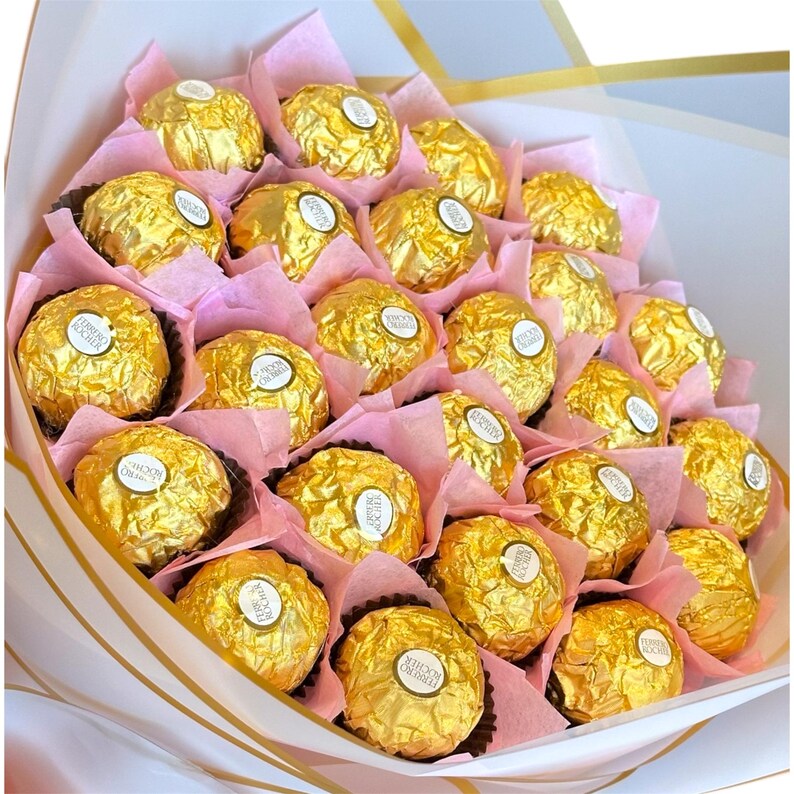 Ferrero Rocher Pink Elegant Bouquet image 4