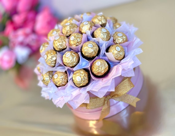 Buy Ferrero Rocher Bouquet Box. Mothers Day Bouquet. Chocolate Online in  India 