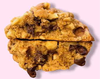 Thick Chocolate Chip Walnut Cookies – Homemade Bakery Style