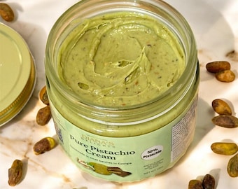 Crema de pistacho: relleno de chocolate de Dubái, crema de pistacho para repostería.