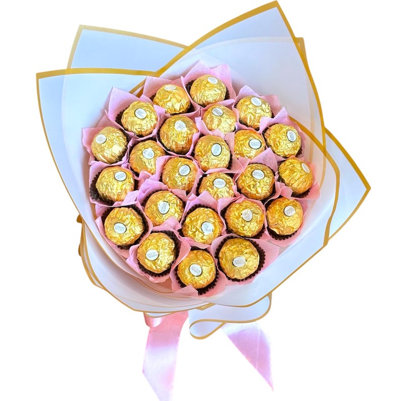 Ferrero Rocher Pink Elegant Bouquet image 2