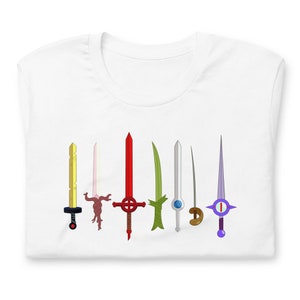 Adventure Time Finn's Swords Unisex t-shirt