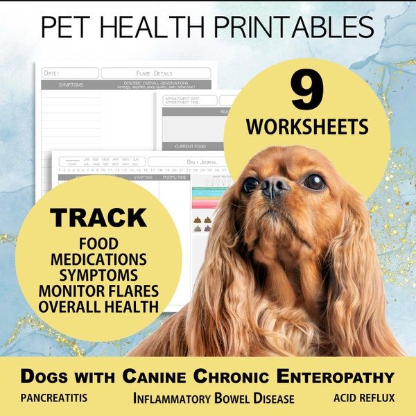Pet Health | Dog Health | Track | IBD | Pancreatitis | Food List | Medication Schedule | Flare Details | Daily Journal | Symptom Tracker