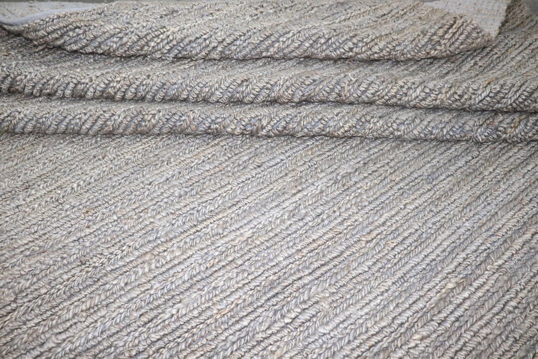 Natural Jute Yarn, Hand Woven, Sumac Braided Hemp, Chunky, Rug ...