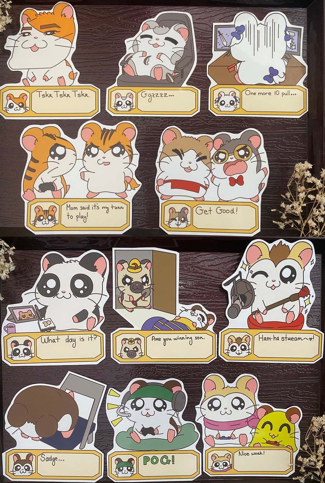 Hamtaro Meme Vinyl Stickers Etsy Australia Hamtaro Meme Vinyl Stickers Etsy Australia