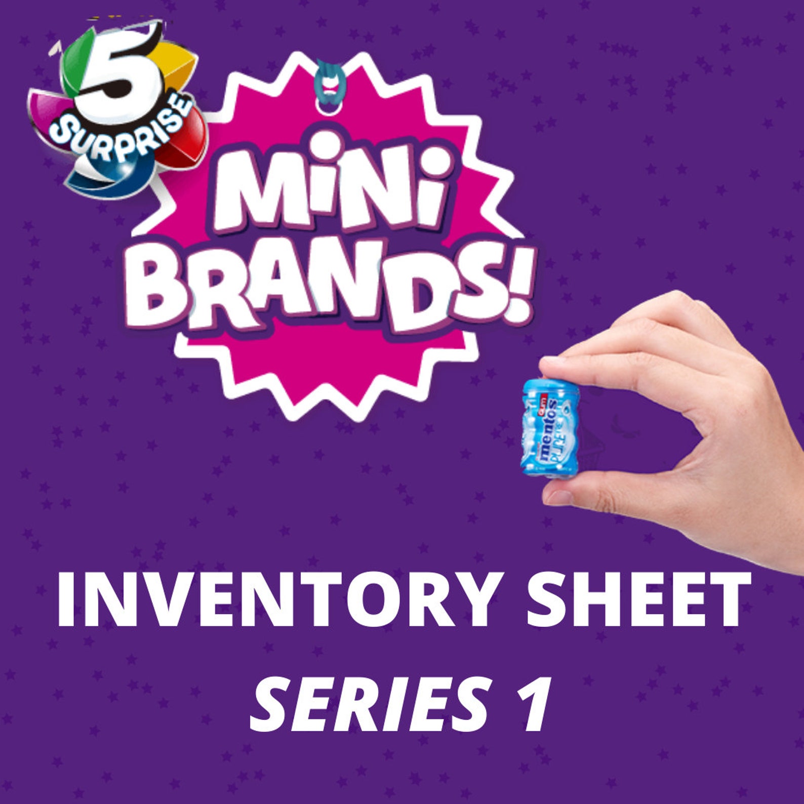 Mini Brands Printable List