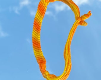 Sunset friendship bracelet