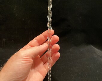 Icicle beverage stir stick #9