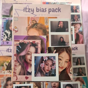 ITZY KPOP Bias-Fotopaket | Yeji Ryujin Chaeryeong Lia Yuna | Fotoprints, Polaroids, Filmstreifen, Polcos | Kpop Geschenke und Fanartikel