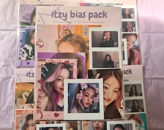 ITZY Bias Photo Pack | Kpop Filmstrips, Polaroids & Polcos