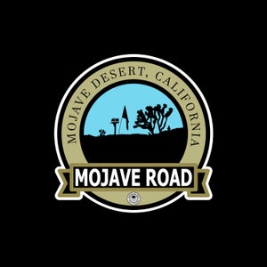 Overland Trail Sticker - Mojave Road, Mojave Desert, Death Valley