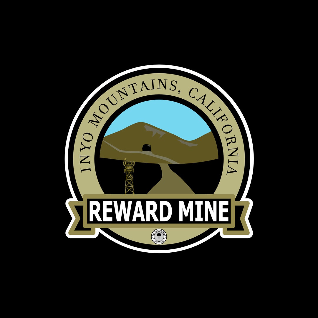 Overland Trail Sticker - Reward Mine, Inyo Mountains - Etsy