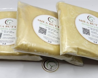 Unrefined Natural Shea Butter  from Ghana (5lbs BULK PRICING)