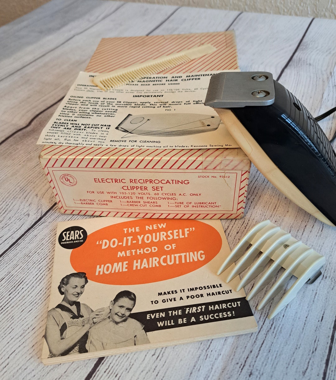 昭和レトロ　レア　High Class Hair Clipper ヴィンテージ il_1080xN.5441228334_6p9j.jpg