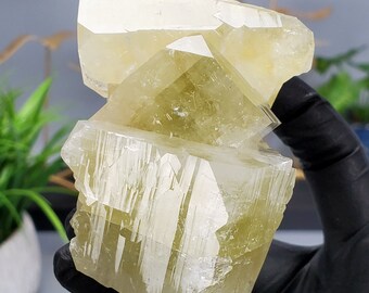 Apophyllite Block Crystal Specimen 8.82oz