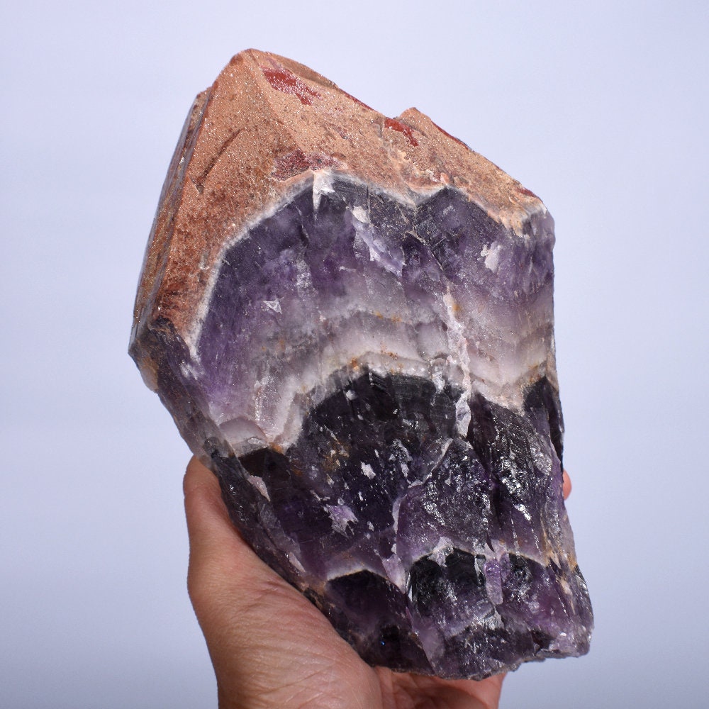 【ヒーリング・強スピリチュアル】MN23 超希少！ベラクルスアメジスト⭐️台座付き Auralite 23 point - Etsy 日本