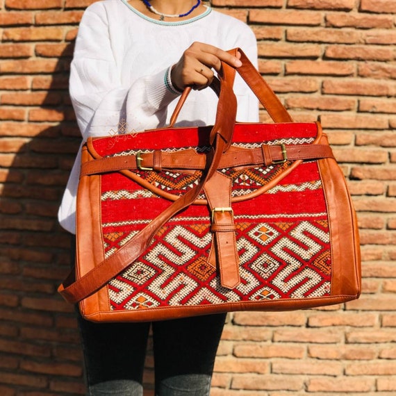Boho carpet bag hotsell
