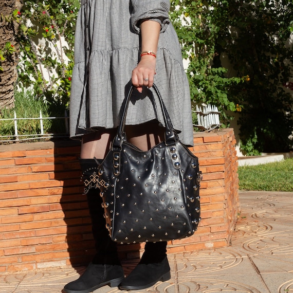 バッグ Bike studs leather shoulder bag il_fullxfull.6466884901_iqxc.jpg