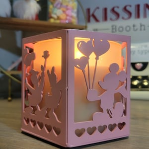 Disney Valentine Candle Holder