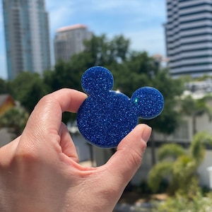 Disney Phone Grips - Stitch Blue Mouse Head