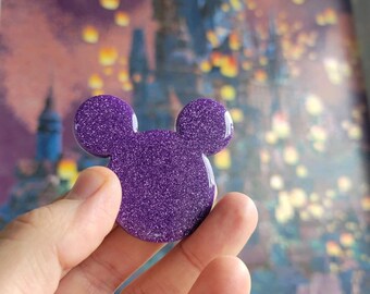 Disney Phone Grips - Purple Potion Mouse Head