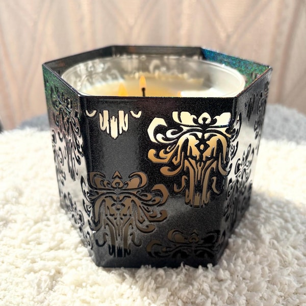 Disney’s Haunted Mansion Wallpaper Candle Holder