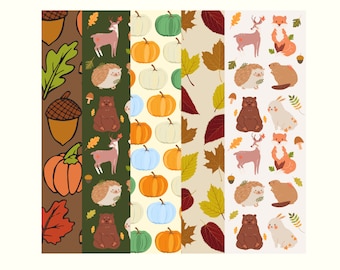 Printable Bookmarks ~ The Autumn Collection