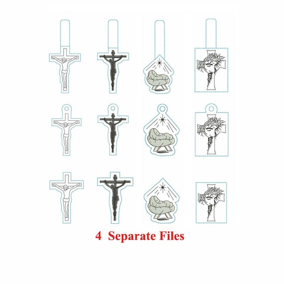 He is Risen | Acrylic Cross Keychain He is Risen | Acrylic Cross Keychain